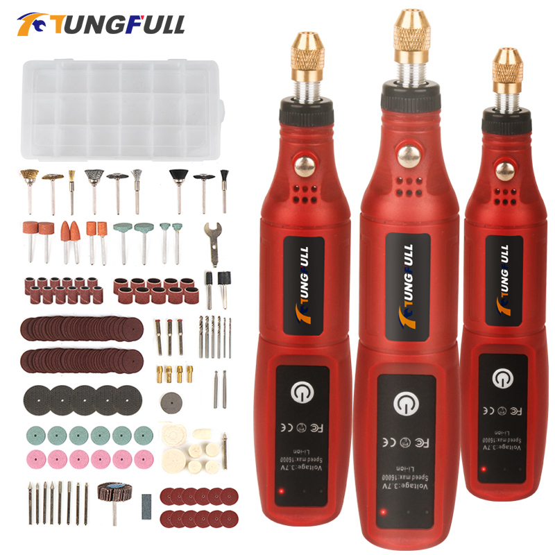 Power Tools Ingco - USB Accuboormachine Rotary Tool Graveren Pen