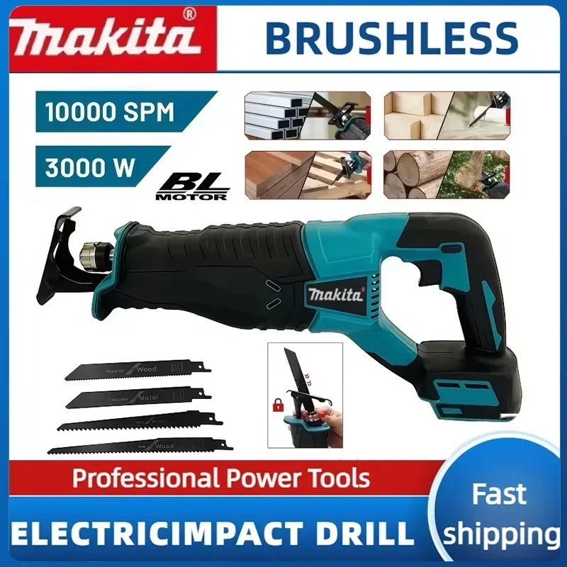 Reciprocating Saw Cordless - Makita Borstelloze Reciprocating Saw Draagbare Draadloze