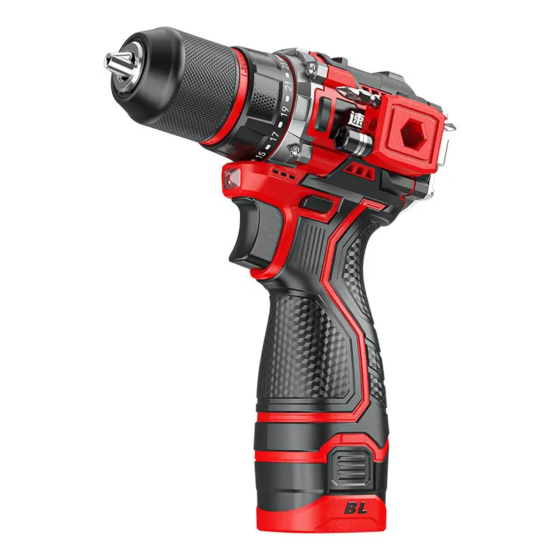 Power Tools Ingco - Borstelloze elektrische boor Tikken Draadloze klopboormachine