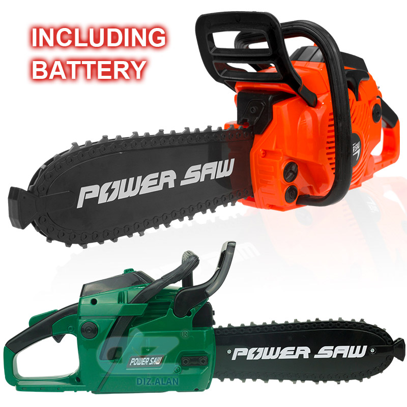 Power Tools Kids - Kindergereedschap Power Kettingzagen Elektrisch reparatiespeelgoed Realistisch