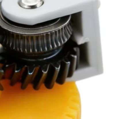 Power Tools Yellow And Black - Extrudertandwiel voor BambuLab voor P1P voor