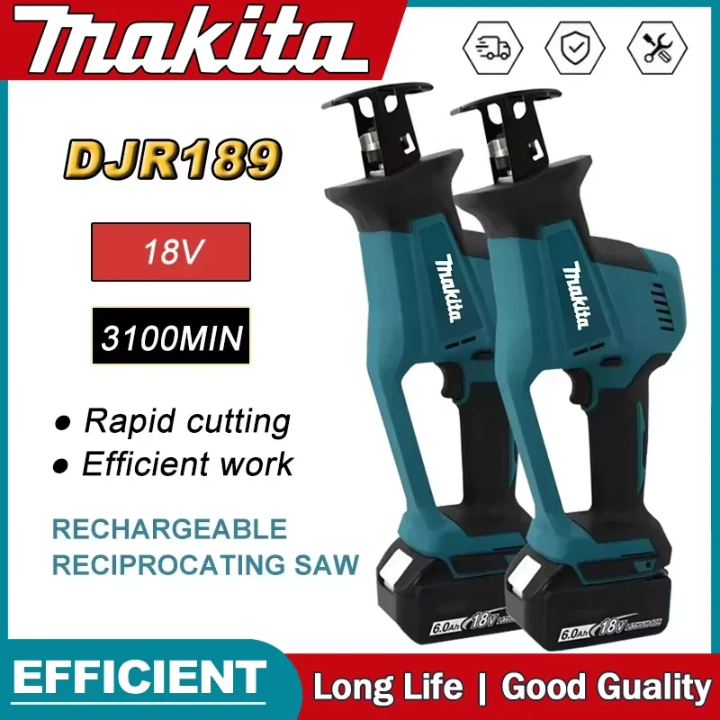 Reciprocating Saw Cordless - Makita DJR189 18V Draadloze Elektrische Reciprocating