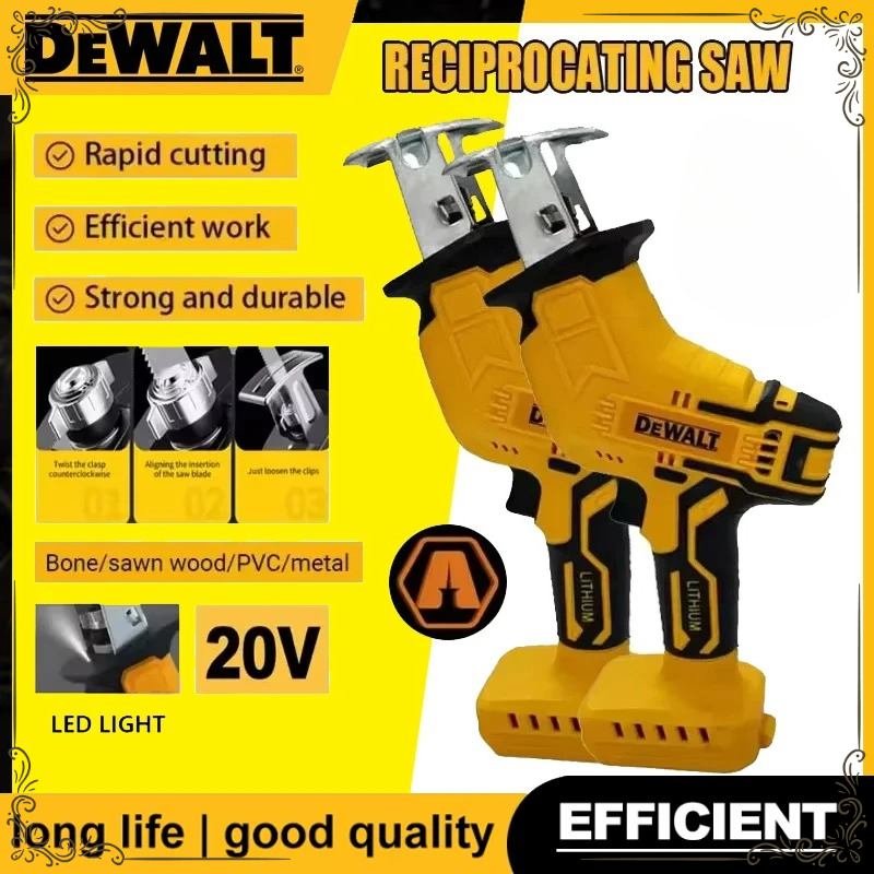 Reciprocating Saw Cordless - Dewalt Borstelloze reciprozaag 2800 RPM elektrische