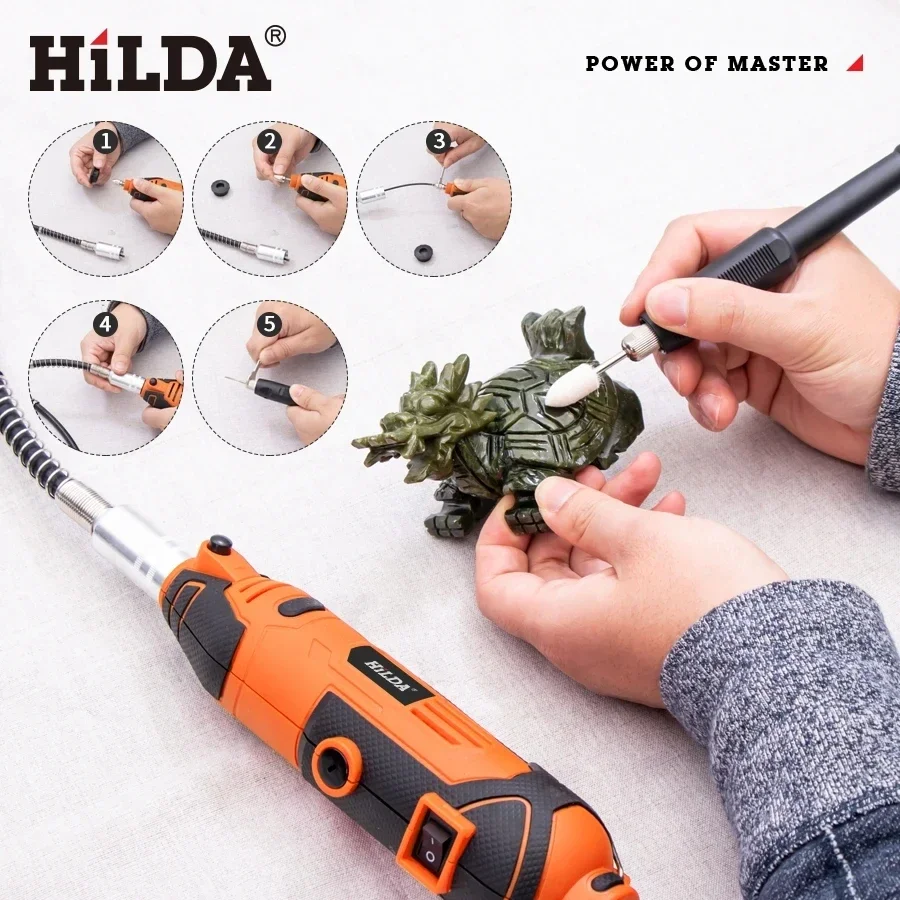 Power Tools Ingco - HILDA 200W Graveur Elektrische Boor Graveren