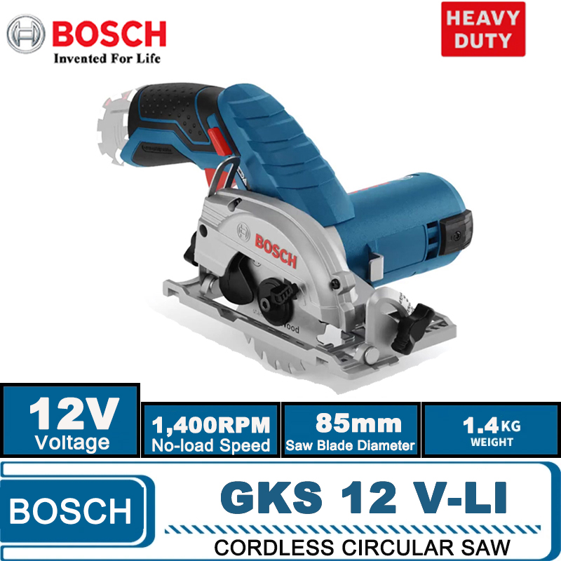 Circular Saw Cordless - BOSCH GKS 12V-LI Elektrische Cirkelzaag Professionele