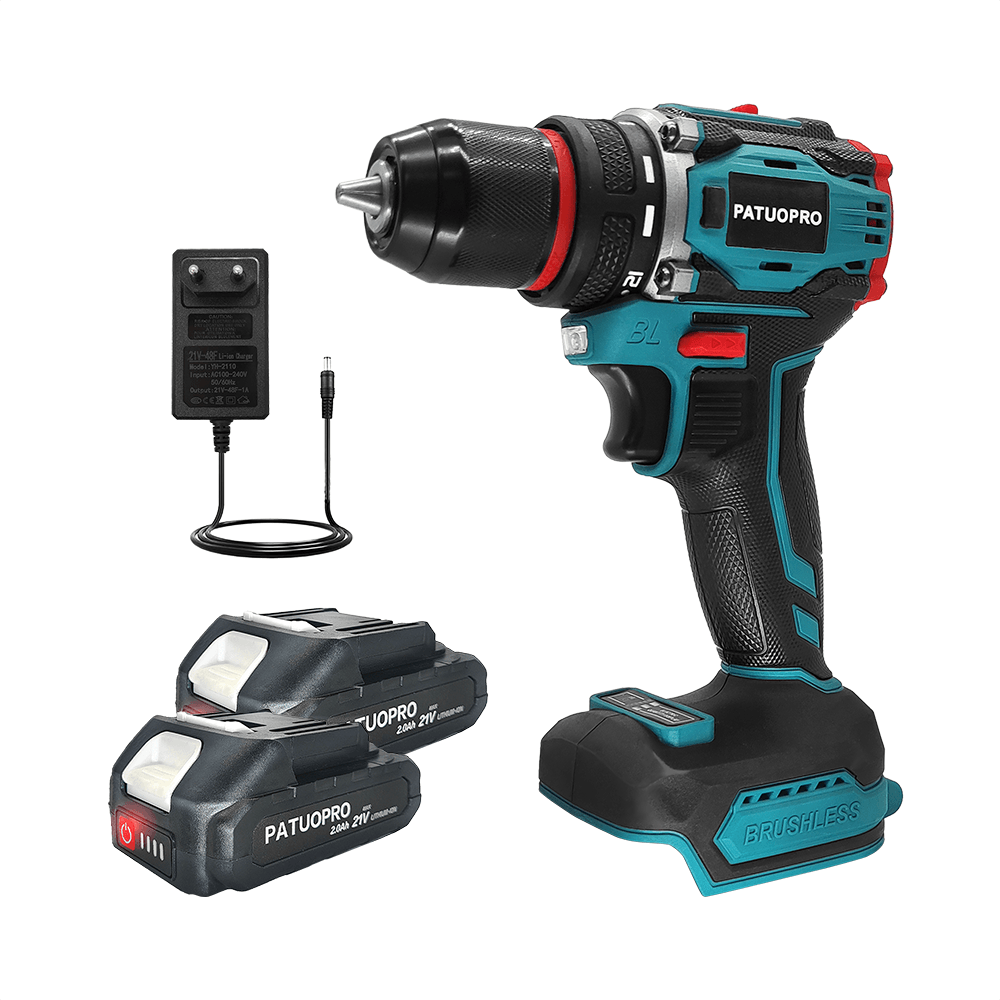 Power Tools Ingco - PATUOPRO 21V Draadloze Borstelloze Elektrische Boor