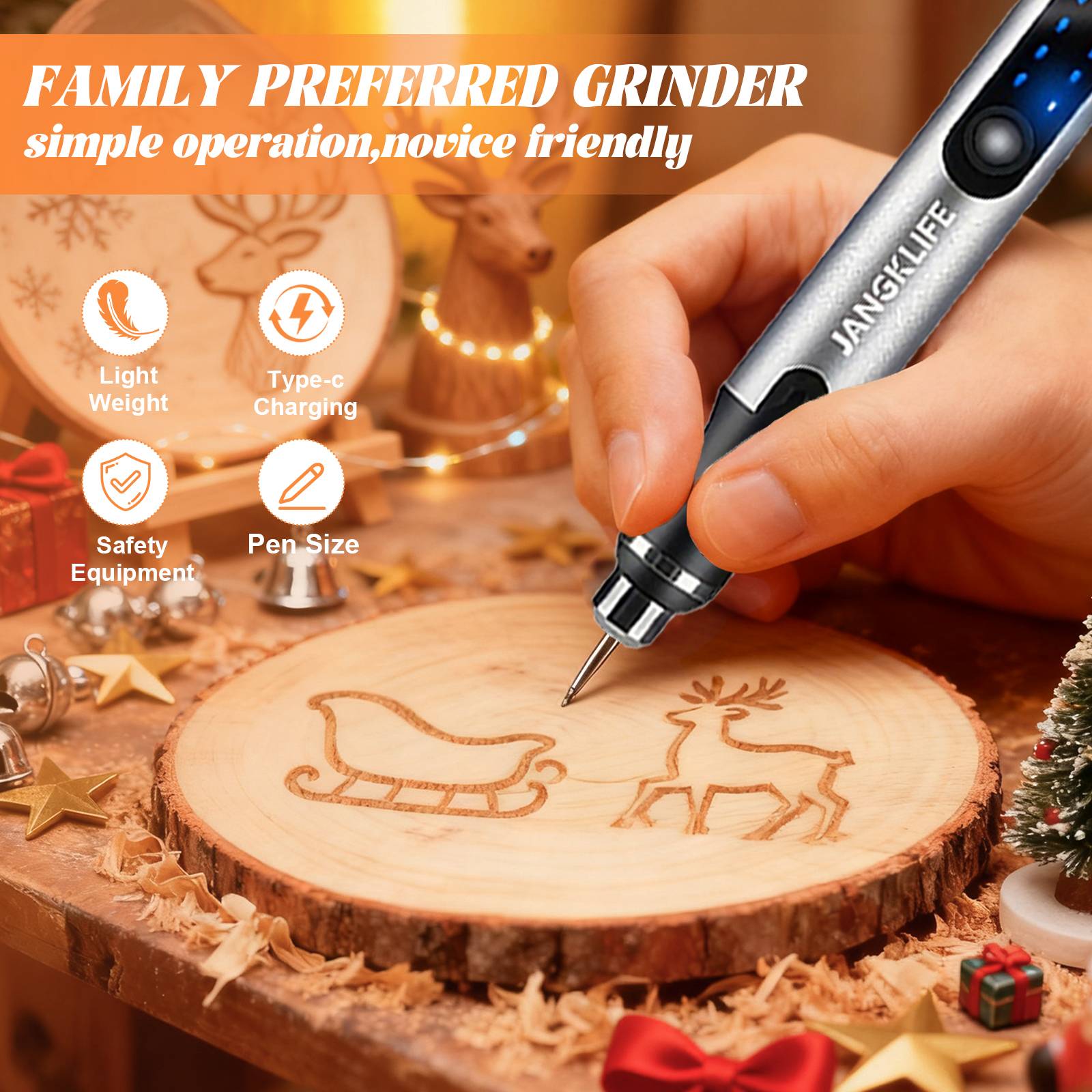 USB draadloze roterende gereed - Power Tools Ingco recensie en prijs
