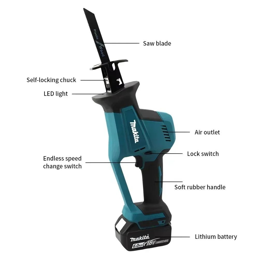 Makita DJR189 18V LXT borstell - Reciprocating Saw Cordless recensie en prijs
