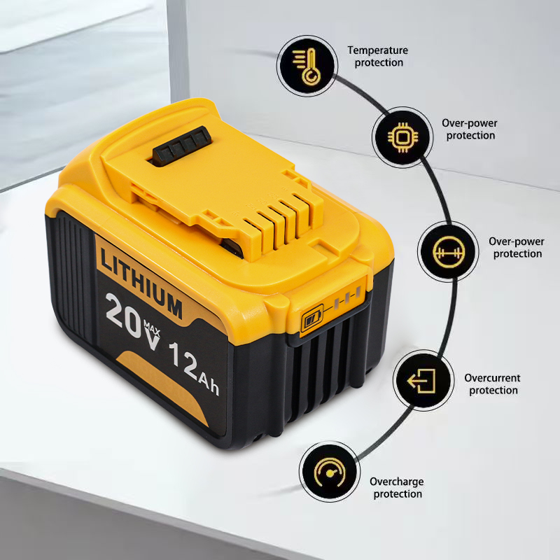 Compatibel met DeWalt 18v 20V  - Power Tools Yellow And Black recensie en prijs