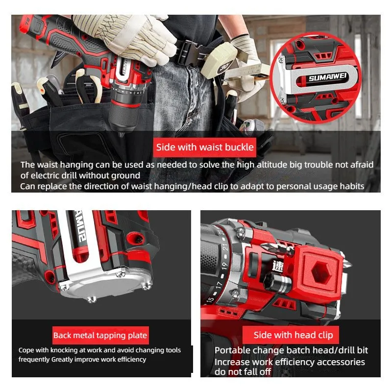 Borstelloze elektrische boor T - Power Tools Ingco recensie en prijs
