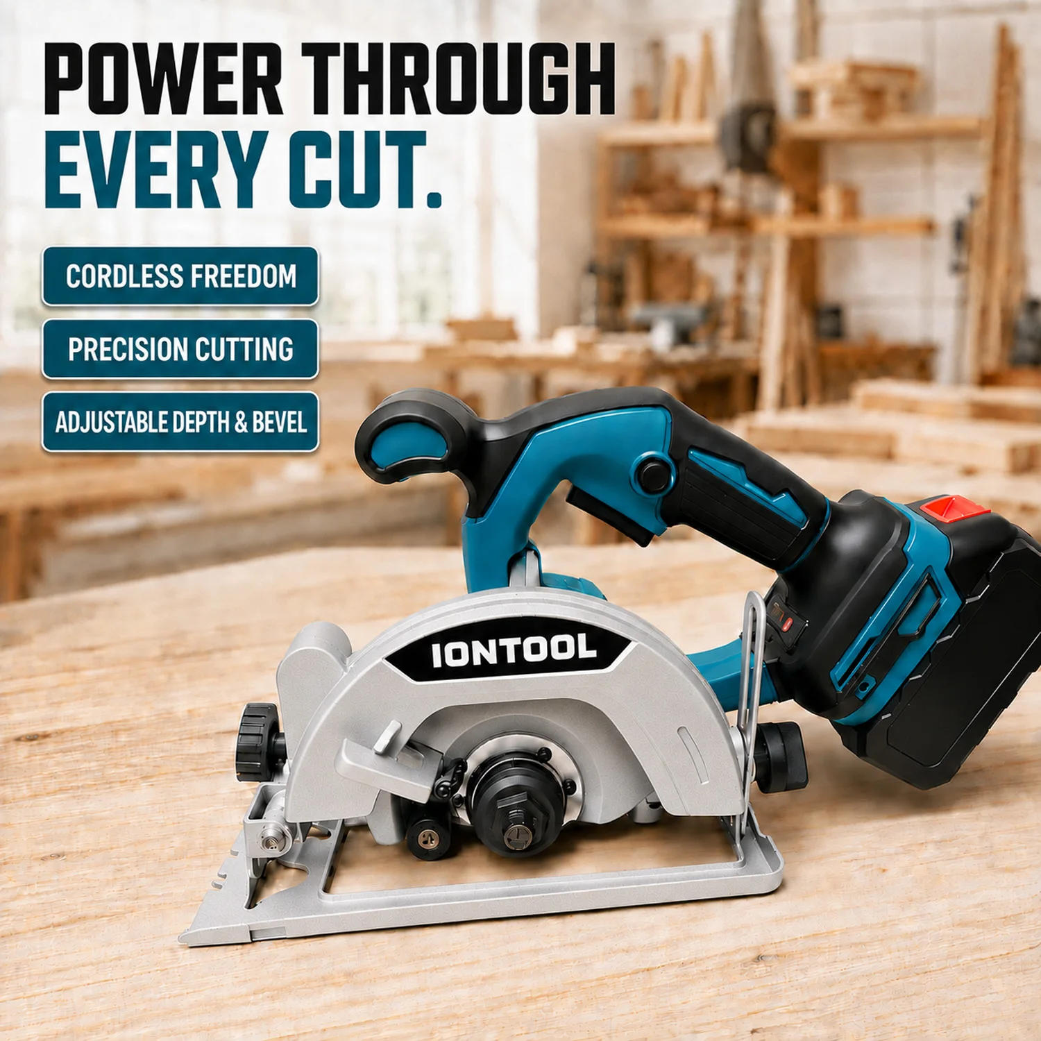 IONTOOL 850W Draadloze Cirkelz - Reciprocating Saw Cordless recensie en prijs
