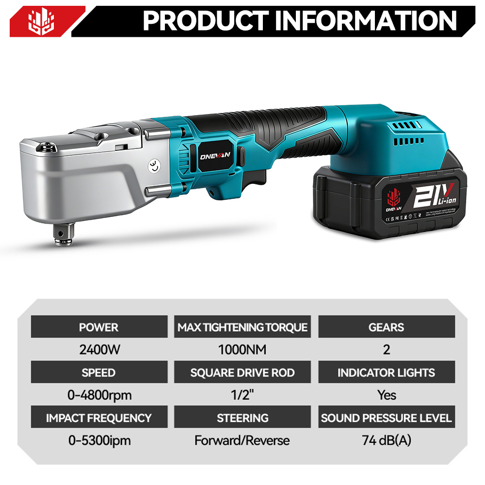 ONEVAN 2400W Borstelloze Elekt - Power Tools Ingco recensie en prijs