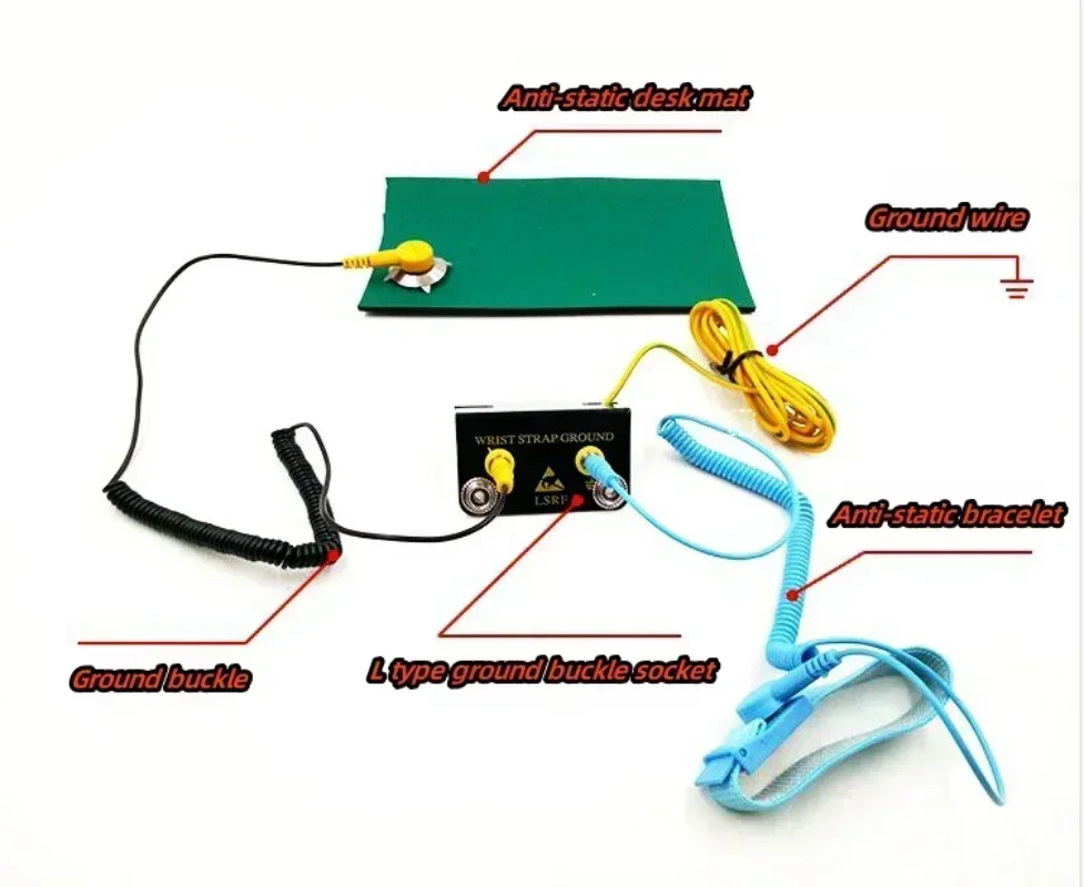 1 st ESD Aarddraad Antistatisc - Power Tools Yellow And Black recensie en prijs
