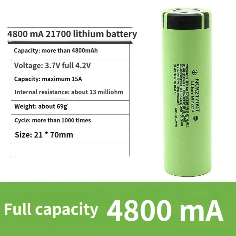 Panasonic 21700 4800mAh 3.7V l - Power Tools Panasonic recensie en prijs