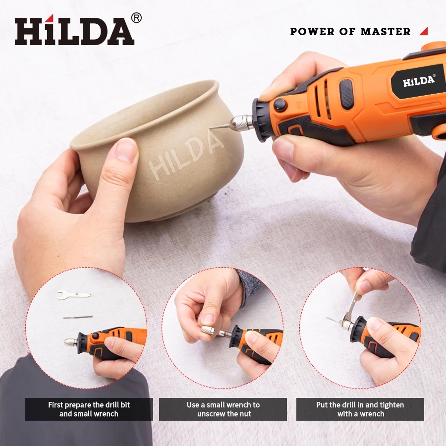 HILDA 200W Graveur Elektrische - Power Tools Ingco recensie en prijs