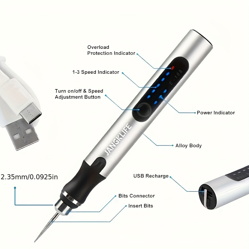 USB draadloze roterende gereed - Power Tools Ingco recensie en prijs