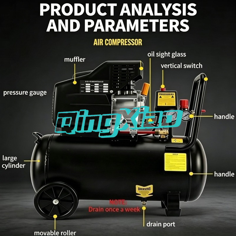 Draagbare 24L luchtcompressor  - Air Compressor Mini recensie en prijs