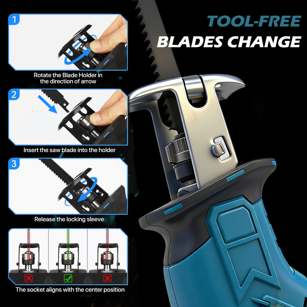 Mamidw draadloze borstelloze r - Reciprocating Saw Cordless recensie en prijs