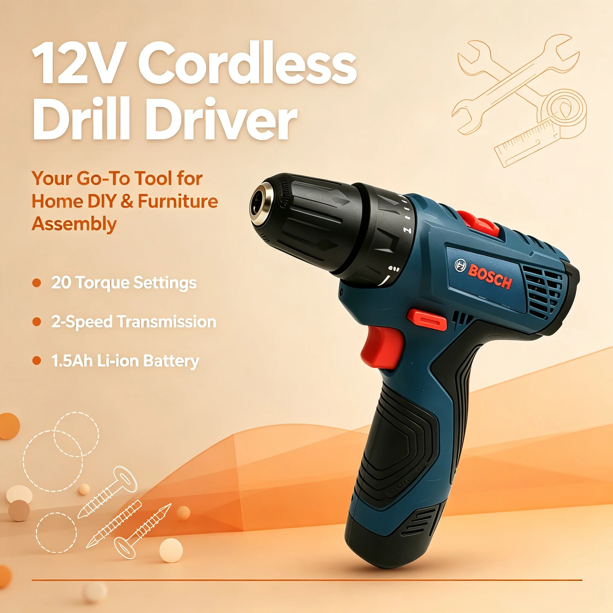 Bosch GSR120 Multifunctionele  - Power Tools Diy recensie en prijs