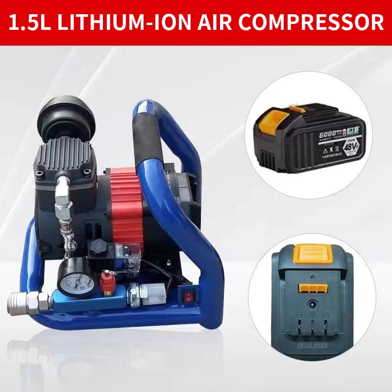 Lithium-ion borstelloze 1,5 li - Air Compressor Mini recensie en prijs